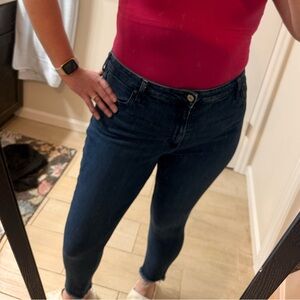 GAP Dark Blue High Rise Universal Legging Jeans